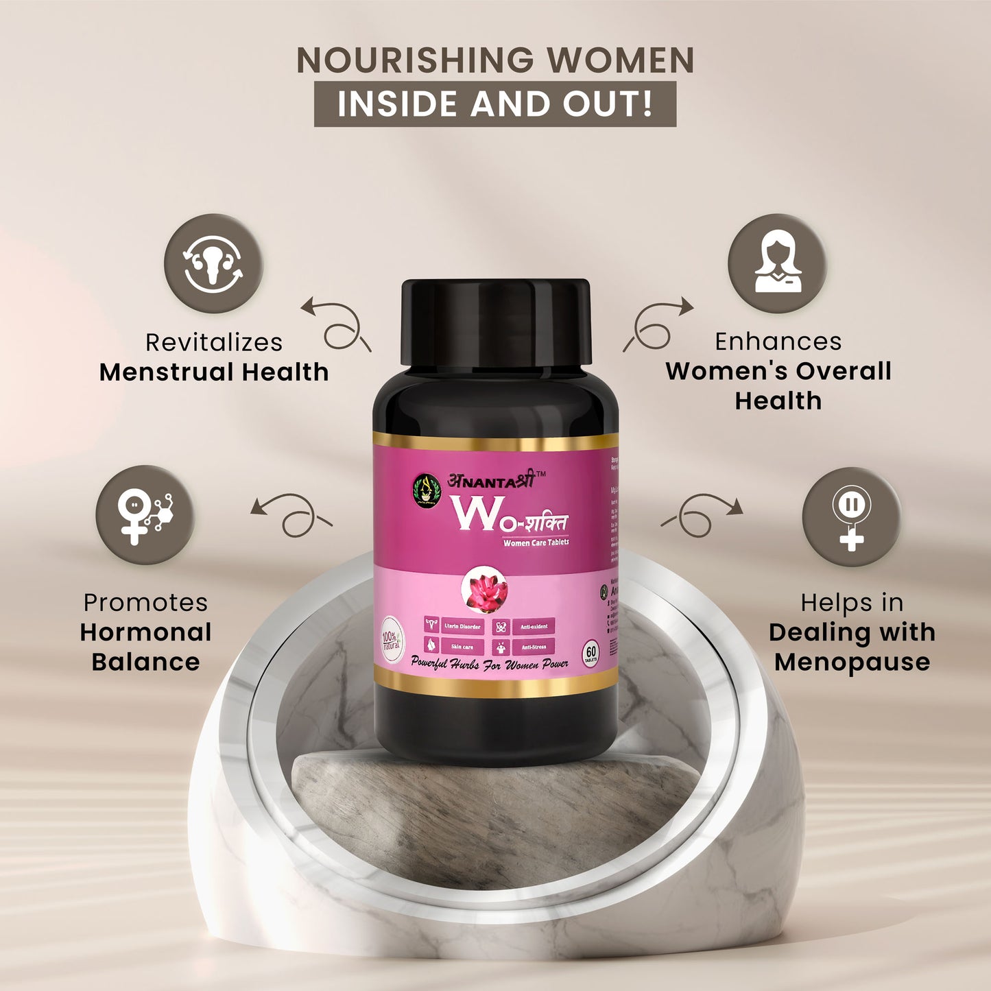 Wo-Shakti Women Care Tablets